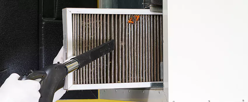 Clogged Air Duct Cleaning Process in Bridgetown, OH