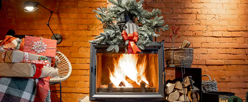 Travis Industries Linear Gas Fireplace Installation in Bridgetown, Ohio