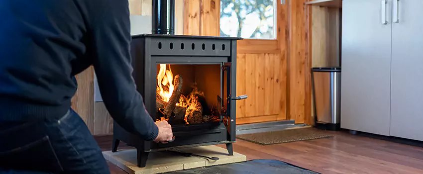 Open Hearth Wood Fireplace Installation in Bridgetown, OH