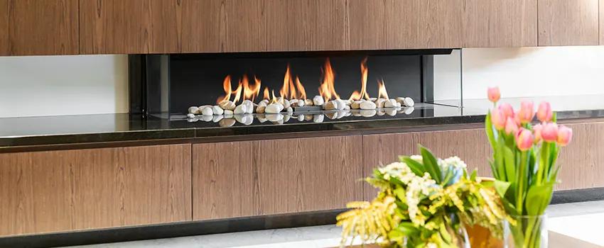 Double-height Fireplace Design Refurbishment in Bridgetown, Ohio