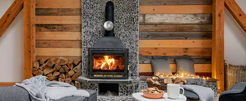 Thelin Hearth Products Direct Vent Gas Stove Fireplace Inspection in Bridgetown, Ohio